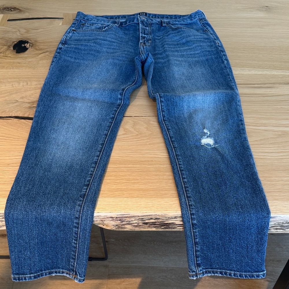 GAP Best Girlfriend  Jeans - Blue, 28 - Picture 3 of 6